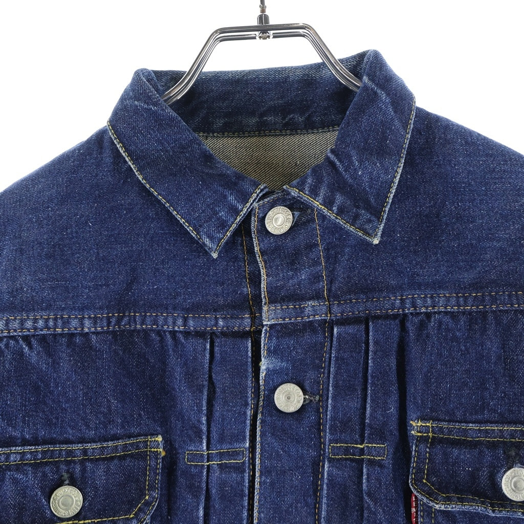 Levi's(リーバイス) 50S 507xx 2nd セカンド デニムジャケット ボタン裏17 両面タブ BIG E インディゴ レディース