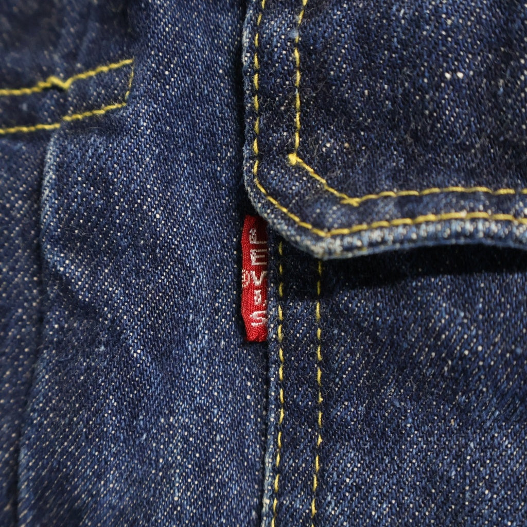 Levi's(リーバイス) 50S 507xx 2nd セカンド デニムジャケット ボタン裏17 両面タブ BIG E インディゴ レディース