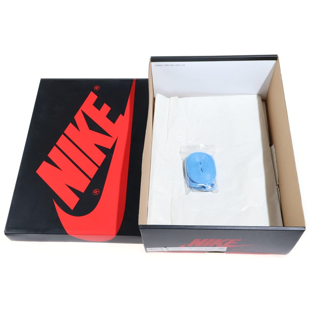 NIKE(ナイキ) AIR JORDAN1 RETRO HIGH OG OBSIDIAN エアジョーダン1 オブシディアン ハイカットスニーカー US9/27.0cm ホワイト/ブルー 555088-140