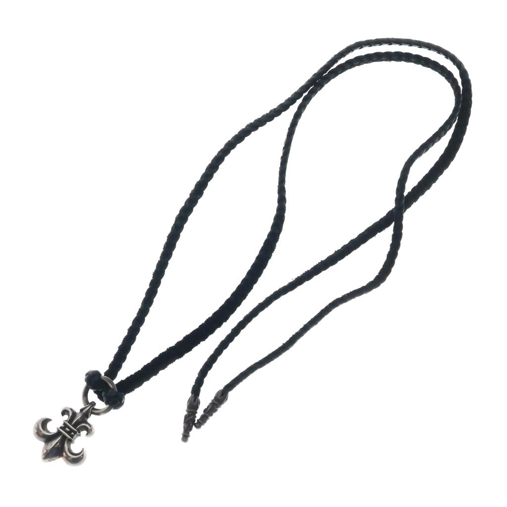 CHROME HEARTS(クロムハーツ) BS FLUER BSフレアペンダント ネックレストップ レザーブレイド シルバー