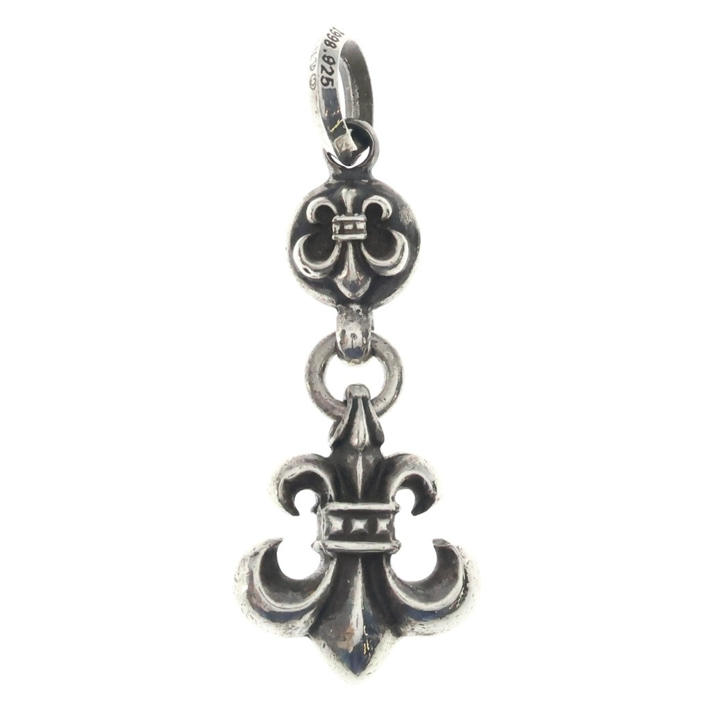 CHROME HEARTS(クロムハーツ) 1BALL BS FLEUR 1ボールBSフレアチャーム ペンダントトップ シルバー BCA198
