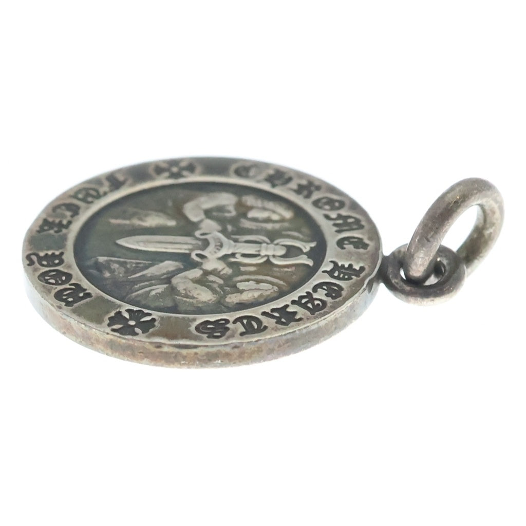 CHROME HEARTS(クロムハーツ) CHRM ANGL MDL V1 エンジェルメダルチャーム ペンダントトップ シルバーBCA229