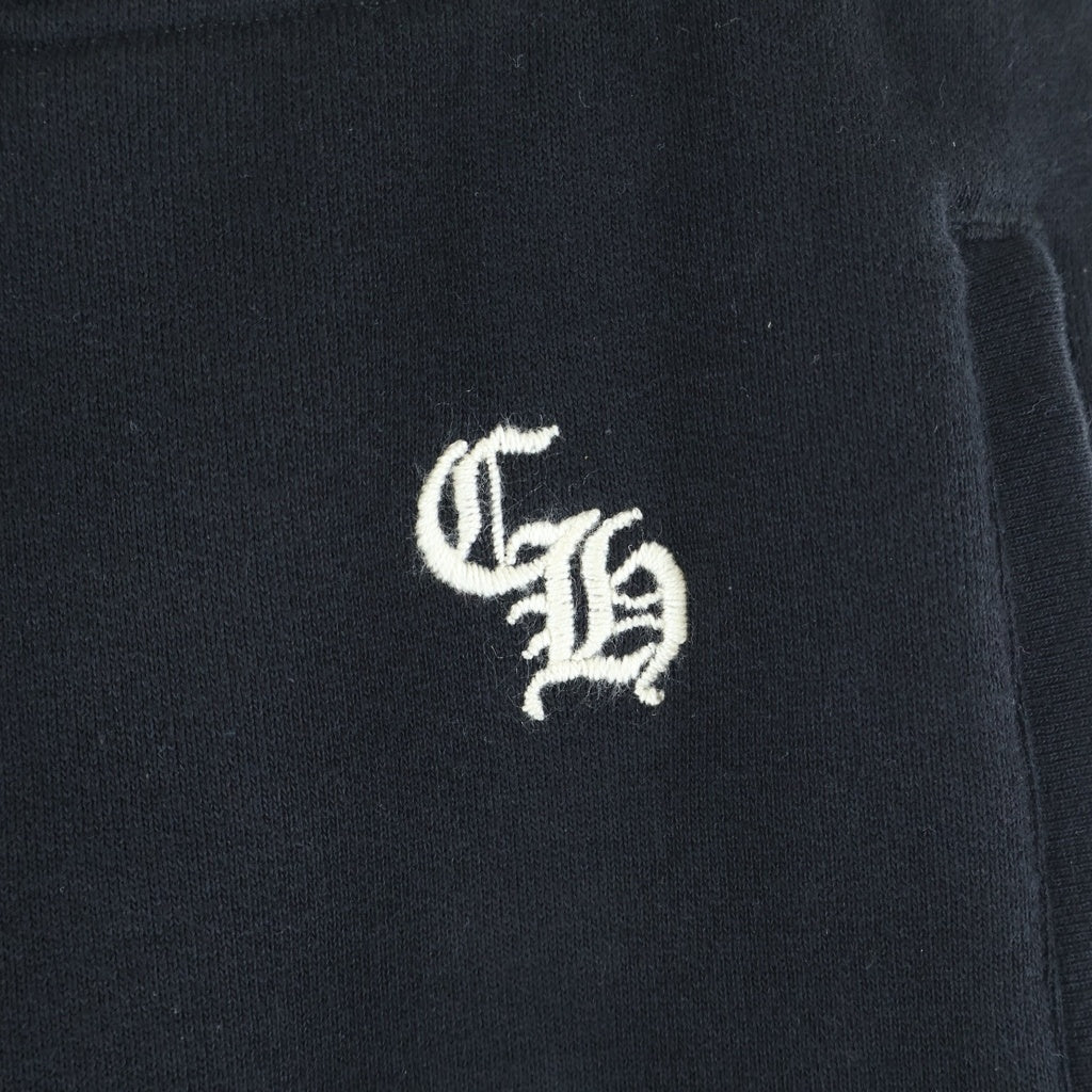 CHROME HEARTS(クロムハーツ) Y NOT SLO RIDE Logo Sweat Pants ワイノット スローライド サイドロゴ刺繍 スウェットパンツ ブラック