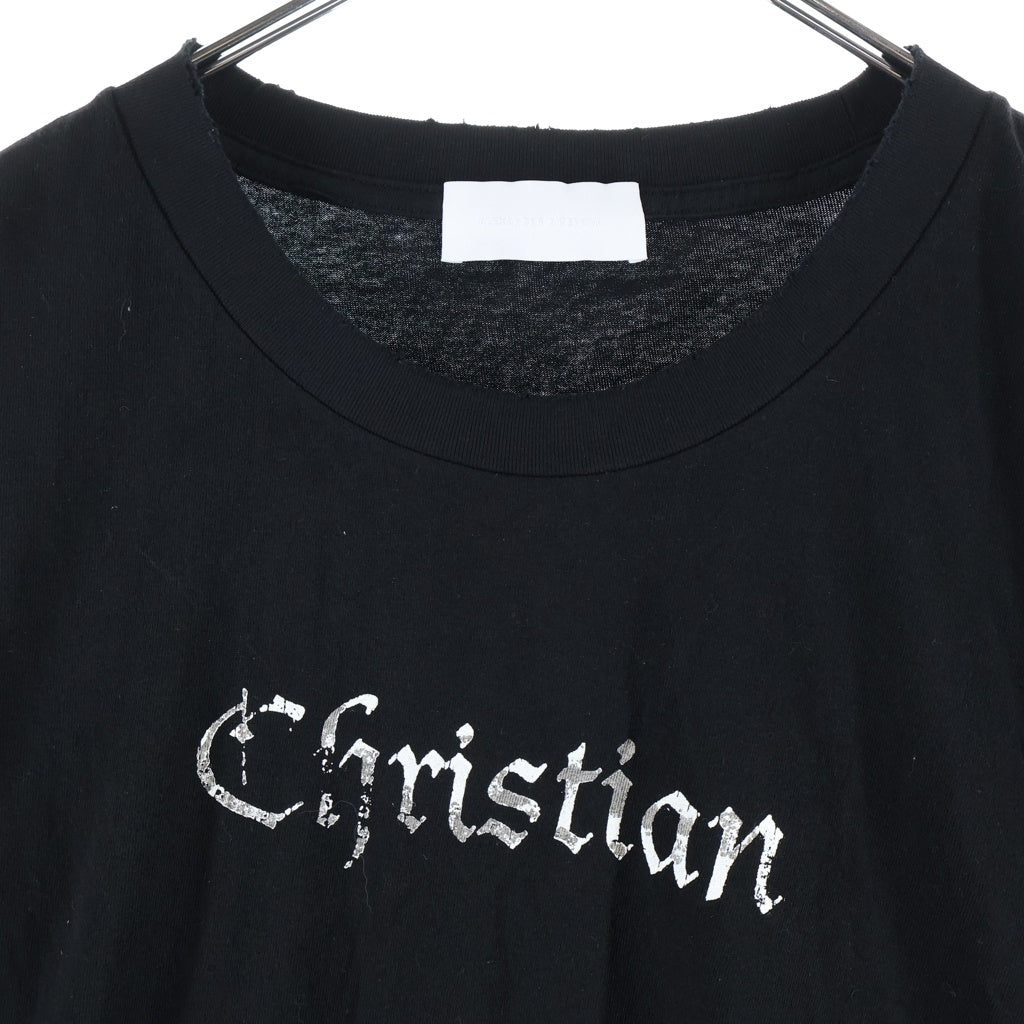 ALEXANDER DIGENOVA(アレキサンダーディジェノバ) Christian long sleeve クリスチャンロングスリーブ 長袖Tシャツカットソー ブラック