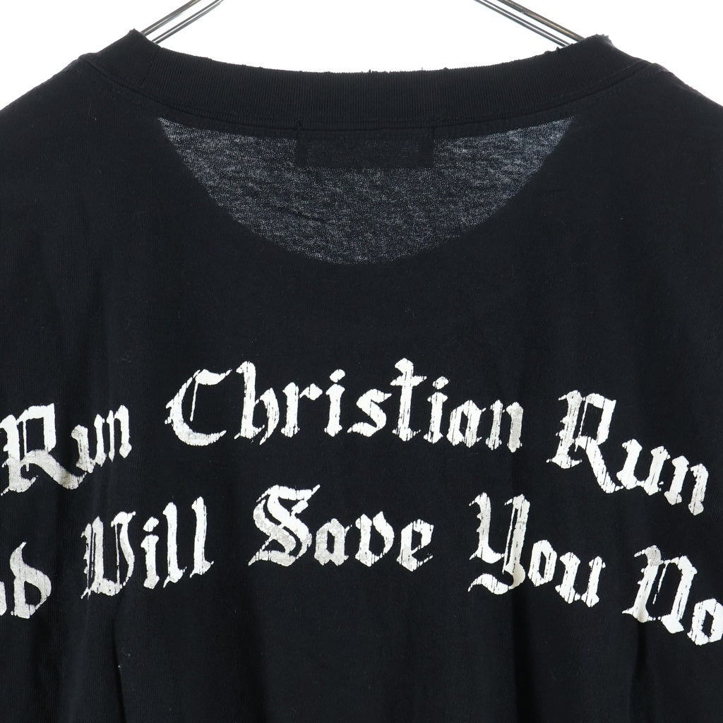ALEXANDER DIGENOVA(アレキサンダーディジェノバ) Christian long sleeve クリスチャンロングスリーブ 長袖Tシャツカットソー ブラック