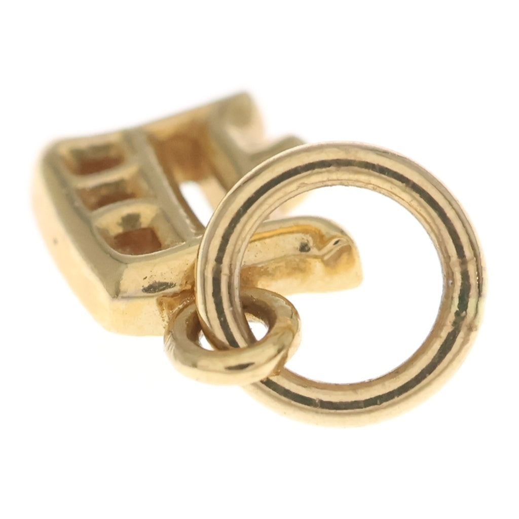 CHROME HEARTS(クロムハーツ) 22K STACK ALPHABET アルファベット スタックチャーム E イニシャルペンダントトップ ゴールド