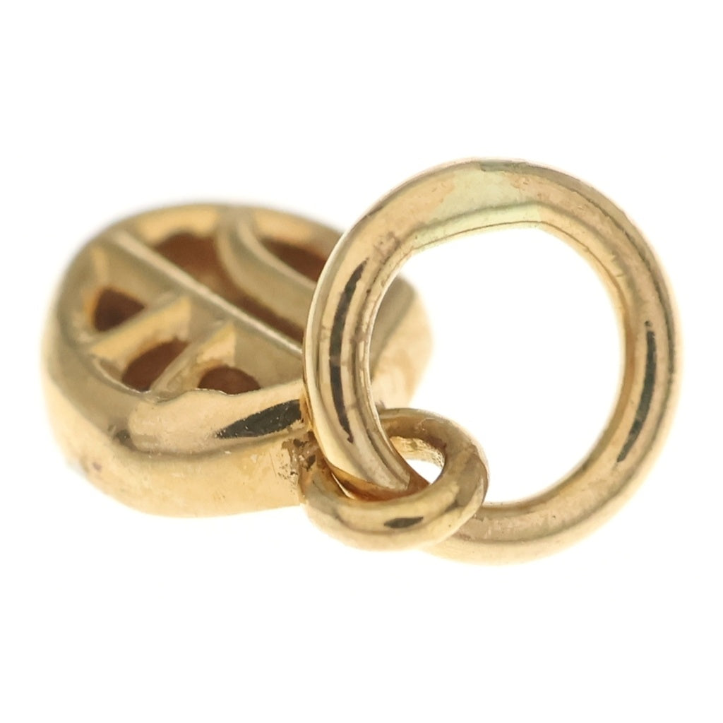 CHROME HEARTS(クロムハーツ) 22K STACK ALPHABET アルファベット スタックチャーム O イニシャルペンダントトップ ゴールド