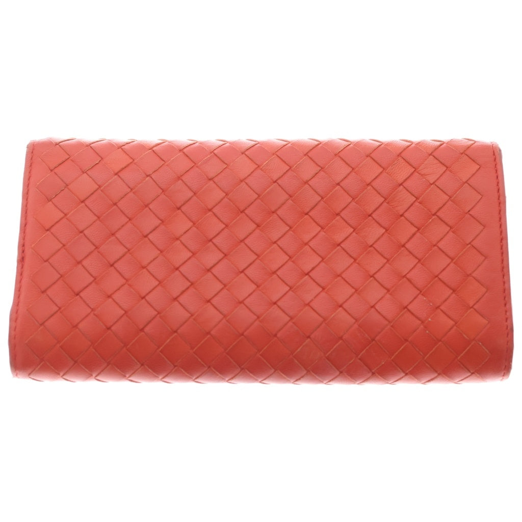 BOTTEGA VENETA(ボッテガヴェネタ) イントレチャート コンチネンタルウォレット 財布 オレンジ 261995 V001N 6522