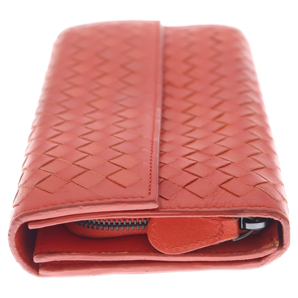 BOTTEGA VENETA(ボッテガヴェネタ) イントレチャート コンチネンタルウォレット 財布 オレンジ 261995 V001N 6522