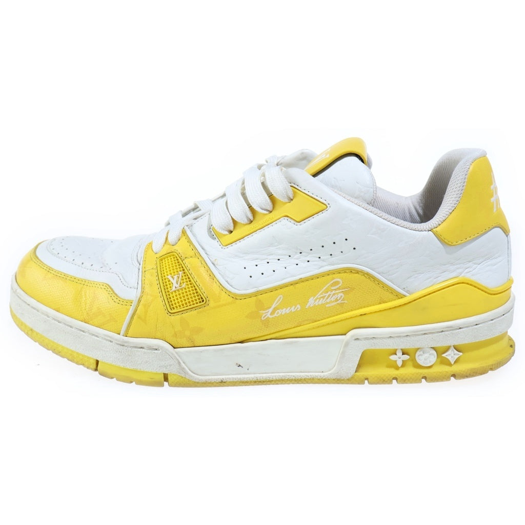 LOUIS VUITTON(ルイヴィトン) LV Trainer LVトレーナー ローカットスニーカー ホワイト/イエロー 8
