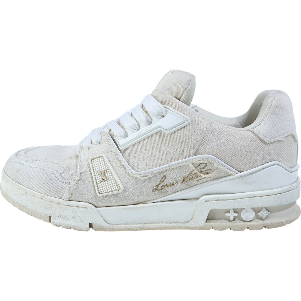 LOUIS VUITTON(ルイヴィトン) LV Trainer LVトレーナー ローカットスニーカー ホワイト 7.5