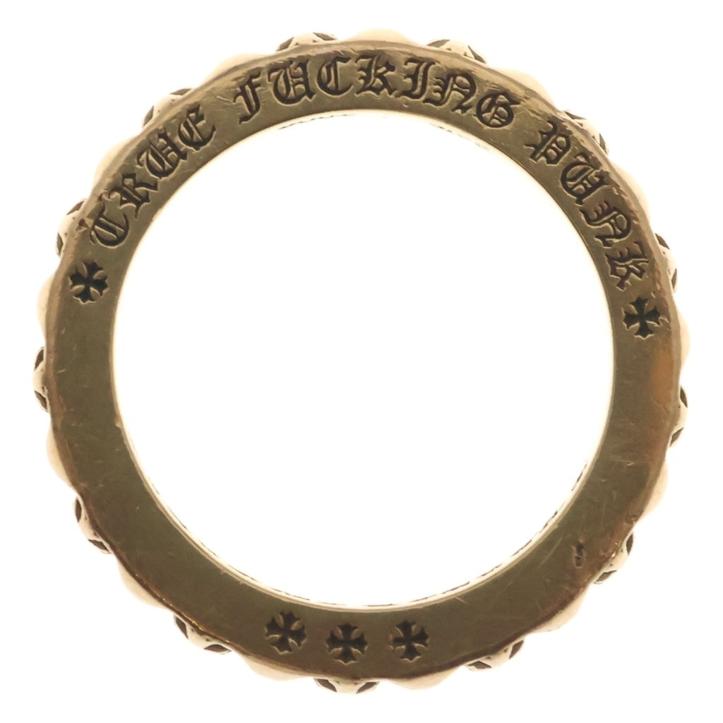 CHROME HEARTS(クロムハーツ) 22K TFP PNK PLS トゥルーファッキンプラス リング ゴールド