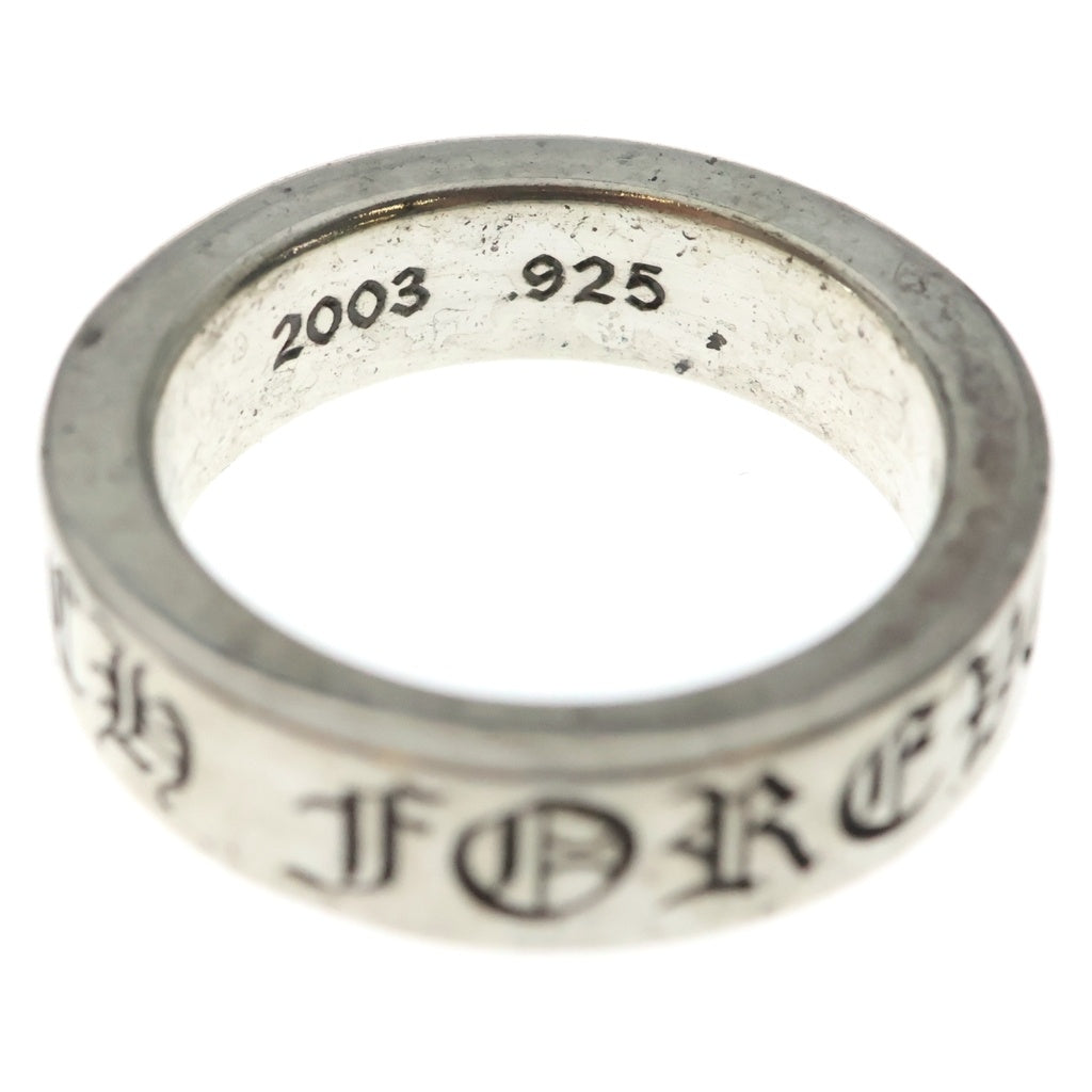 CHROME HEARTS(クロムハーツ) 6mm SPACER FOREVER 6mmスペーサーリング フォーエバーシルバーBCA337