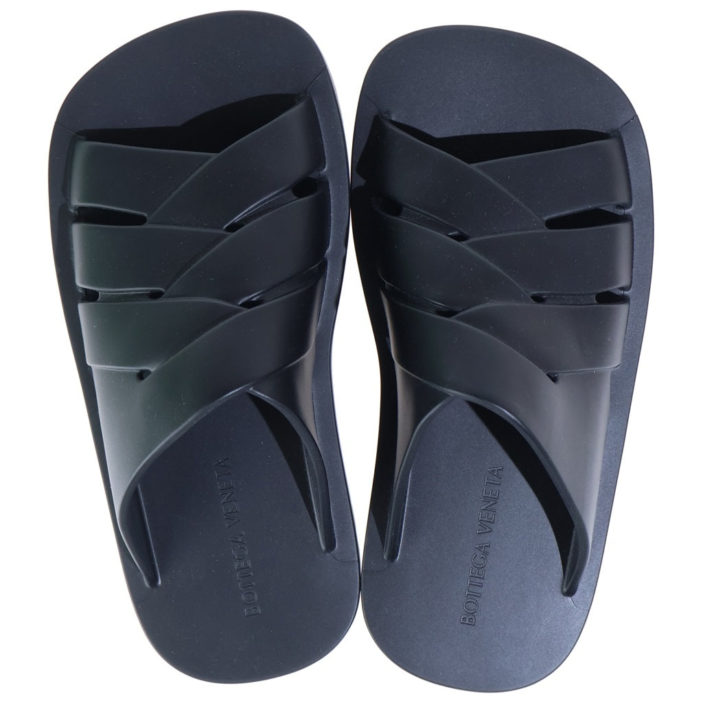 BOTTEGA VENETA(ボッテガヴェネタ) 23SS ラバーミュール スライドサンダル ブラック