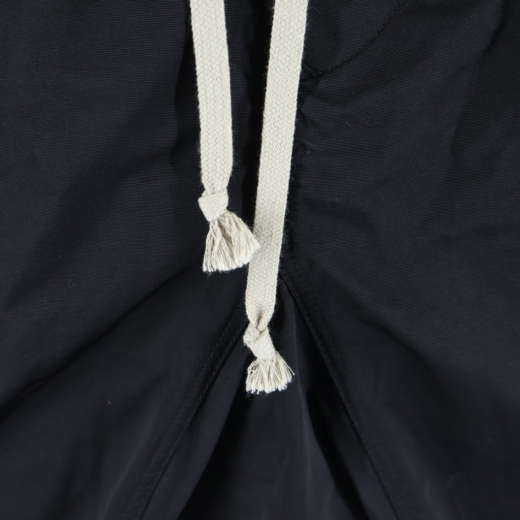 Rick Owens DRKSHDW(リックオウエンス ダークシャドウ) DRAWSTRING PODS ドローストリング ポッズ サルエルパンツ DU01B7380-MU ブラック