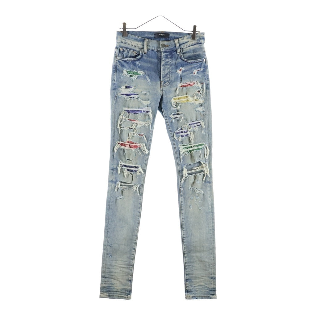 AMIRI(アミリ) Bandana Paisley Denim Pants バンダナ ペイズリー デニム スキニーパンツ インディゴ