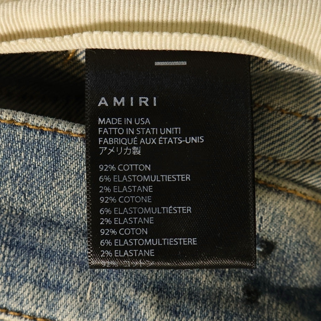 AMIRI(アミリ) Bandana Paisley Denim Pants バンダナ ペイズリー デニム スキニーパンツ インディゴ