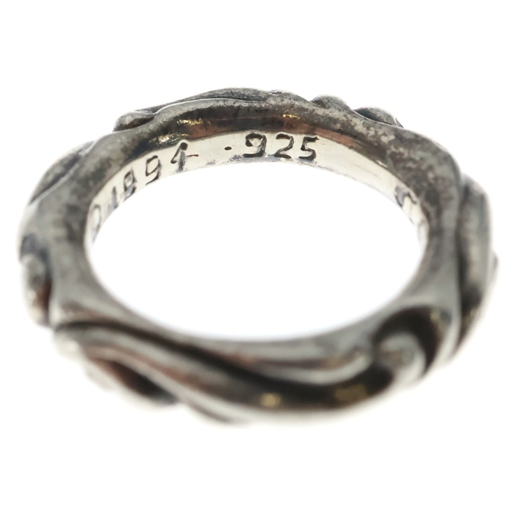 CHROME HEARTS(クロムハーツ) SCRL BAND スクロールバンド リング シルバー BCA351