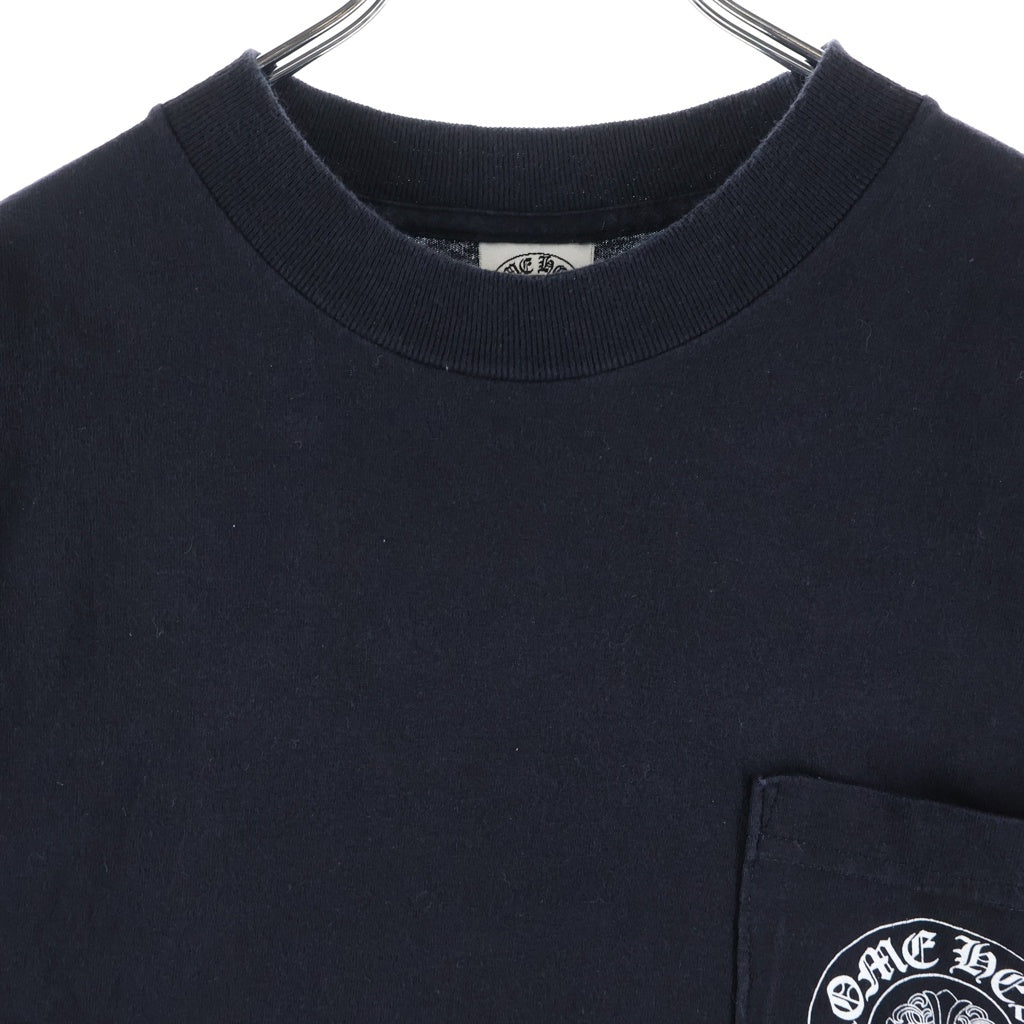 CHROME HEARTS(クロムハーツ) OLD オールド バックセメタリークロスプリント 半袖Tシャツカットソー ブラック