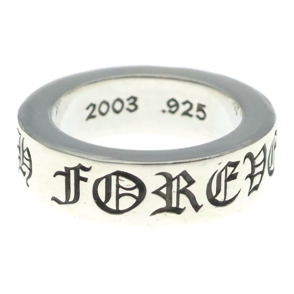 CHROME HEARTS(クロムハーツ) 6mm SPACER FOREVER 6mmスペーサーリング フォーエバーシルバーBCA337