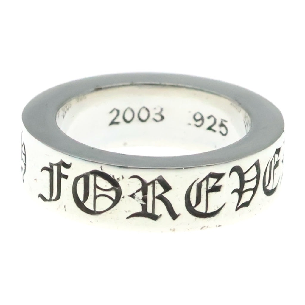 CHROME HEARTS(クロムハーツ) 6mm SPACER FOREVER 6mmスペーサーリング フォーエバーシルバーBCA337