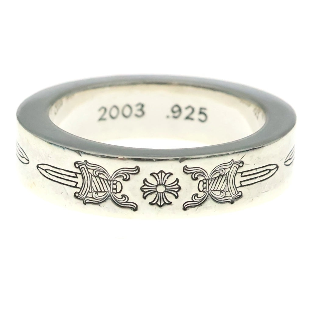 CHROME HEARTS(クロムハーツ) 6mm SPACER DAGGER 6mmスペーサーリング ダガー シルバーBCA335