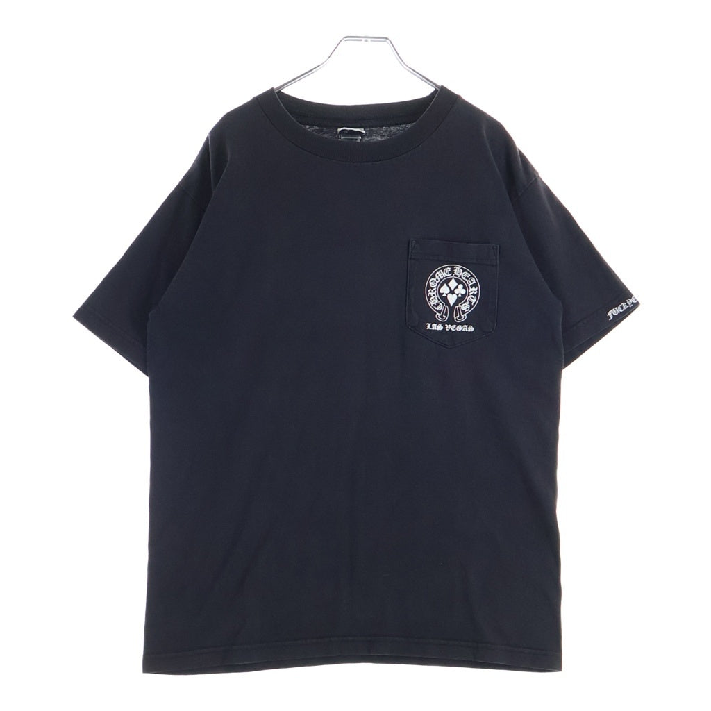 CHROME HEARTS(クロムハーツ) OLD WELCOME LAS VEGAS S/S TEE オールド ラスベガス限定 プリント半袖Tシャツ カットソー ブラック