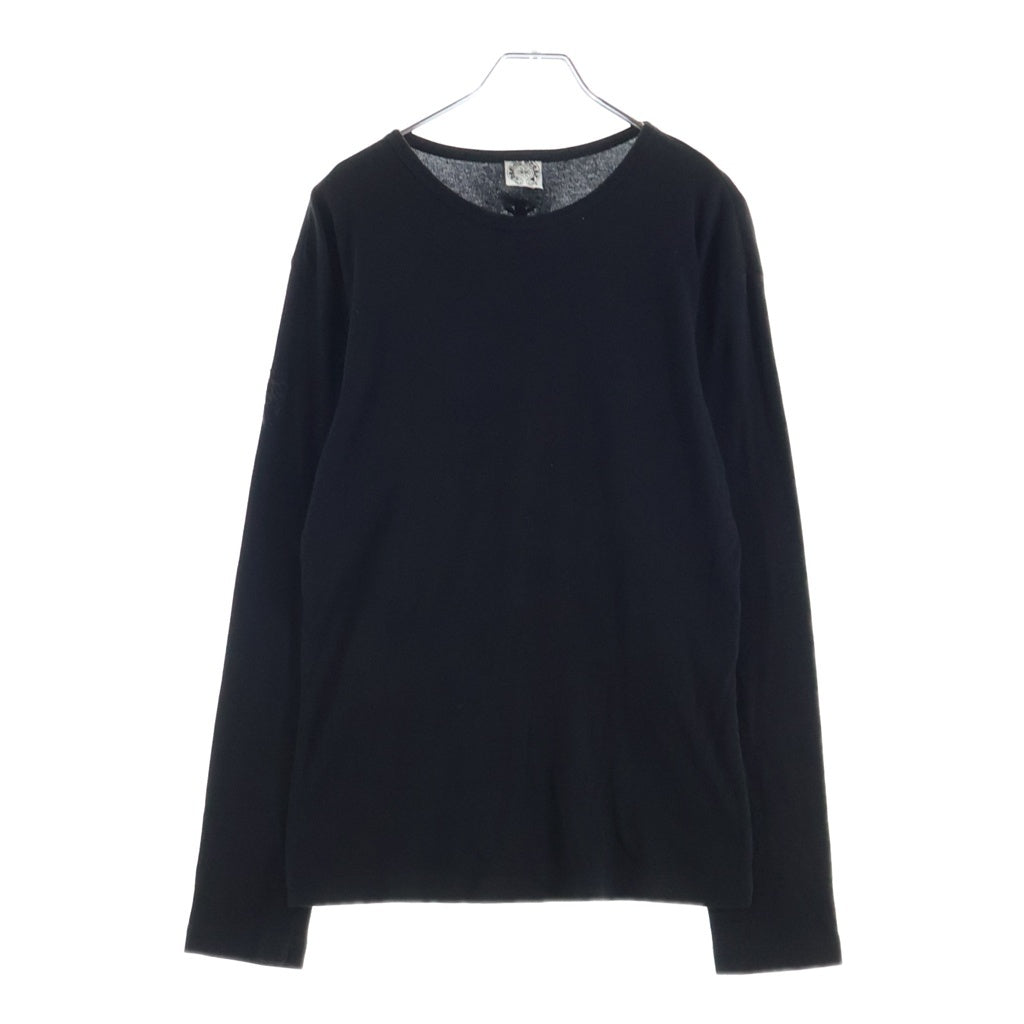 CHROME HEARTS(クロムハーツ) BACK CH PLS VINE DAGGER FUCK YOU L/S TEE バックCHプラス ヴァインダガー刺繍 ファックユー 長袖Tシャツ ブラック