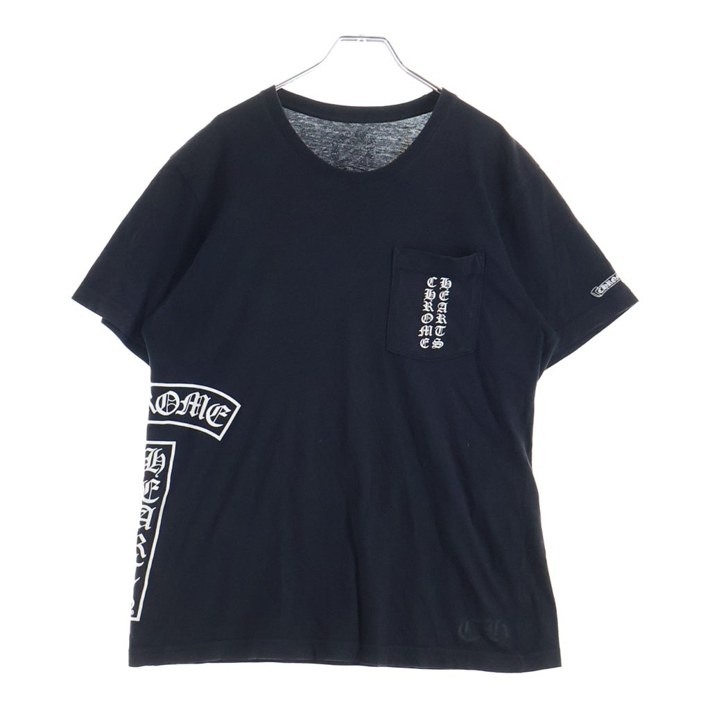CHROME HEARTS(クロムハーツ) Vertical T Bar Logo S/S Tee バーティカルロゴ Tバー 半袖Tシャツ カットソー ホワイト