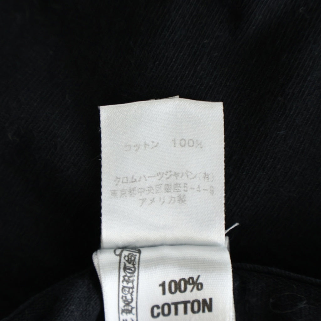 CHROME HEARTS(クロムハーツ) Tire Track S/S Tee タイヤトラック セメタリークロスプリント半袖Tシャツ ブラック
