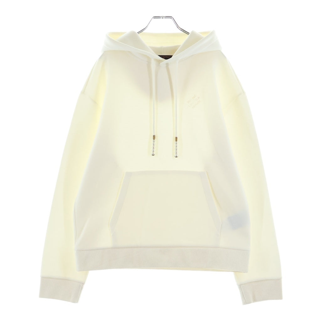 LOUIS VUITTON(ルイヴィトン) 24SS エンブロイダードジャージーフーディ パールコード プルオーバーパーカー RM241 CFJ HQY87W ホワイト