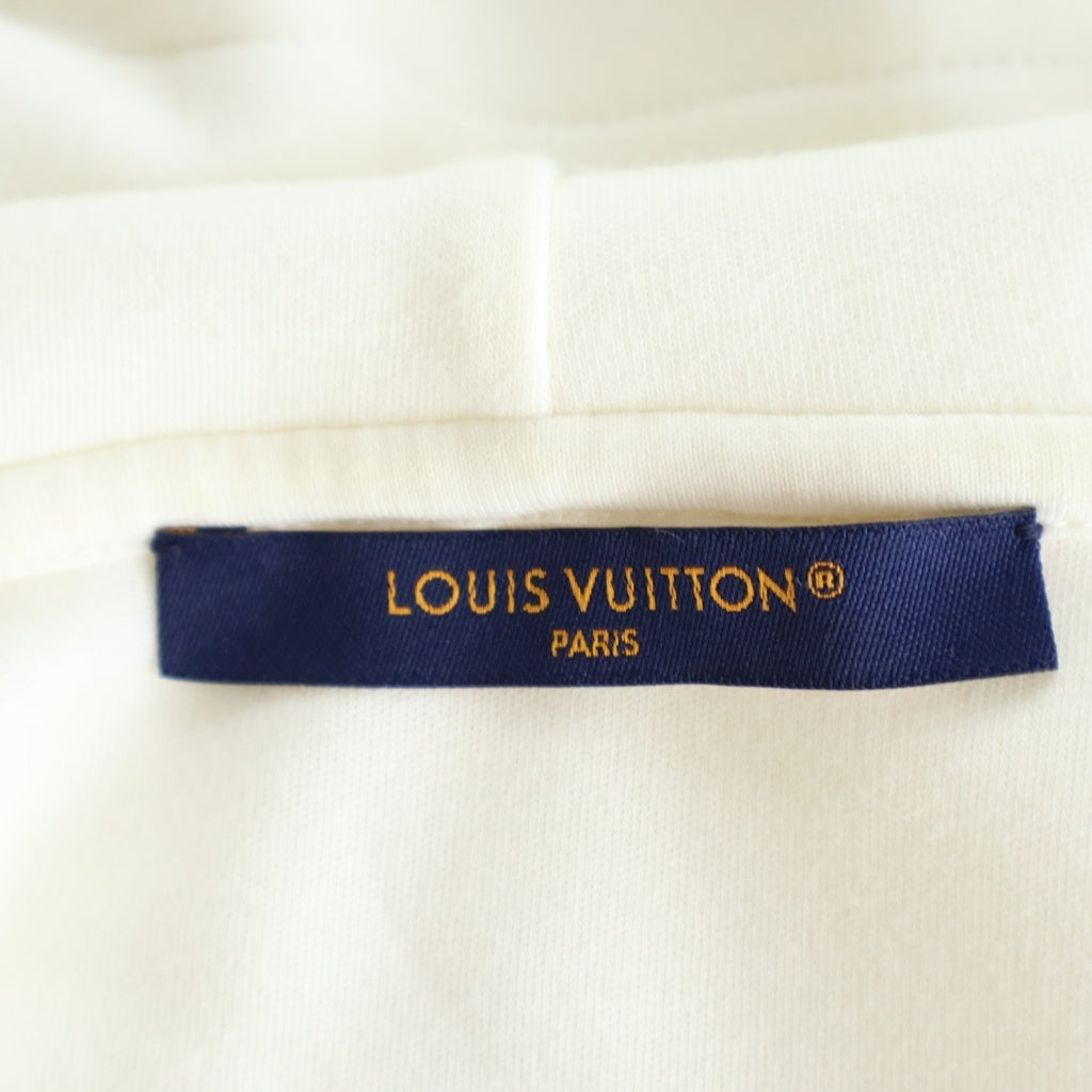 LOUIS VUITTON(ルイヴィトン) 24SS エンブロイダードジャージーフーディ パールコード プルオーバーパーカー RM241 CFJ HQY87W ホワイト