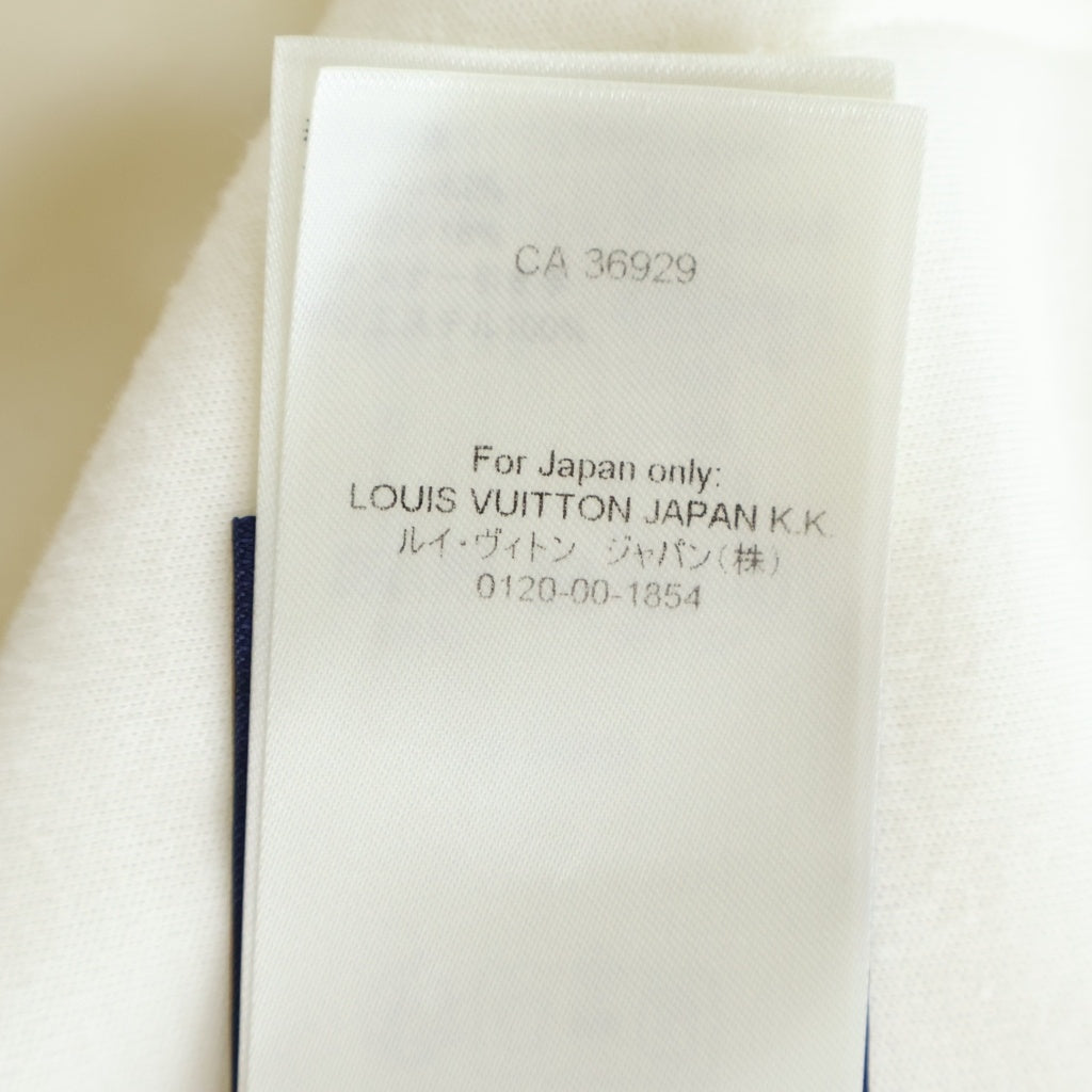 LOUIS VUITTON(ルイヴィトン) 24SS エンブロイダードジャージーフーディ パールコード プルオーバーパーカー RM241 CFJ HQY87W ホワイト
