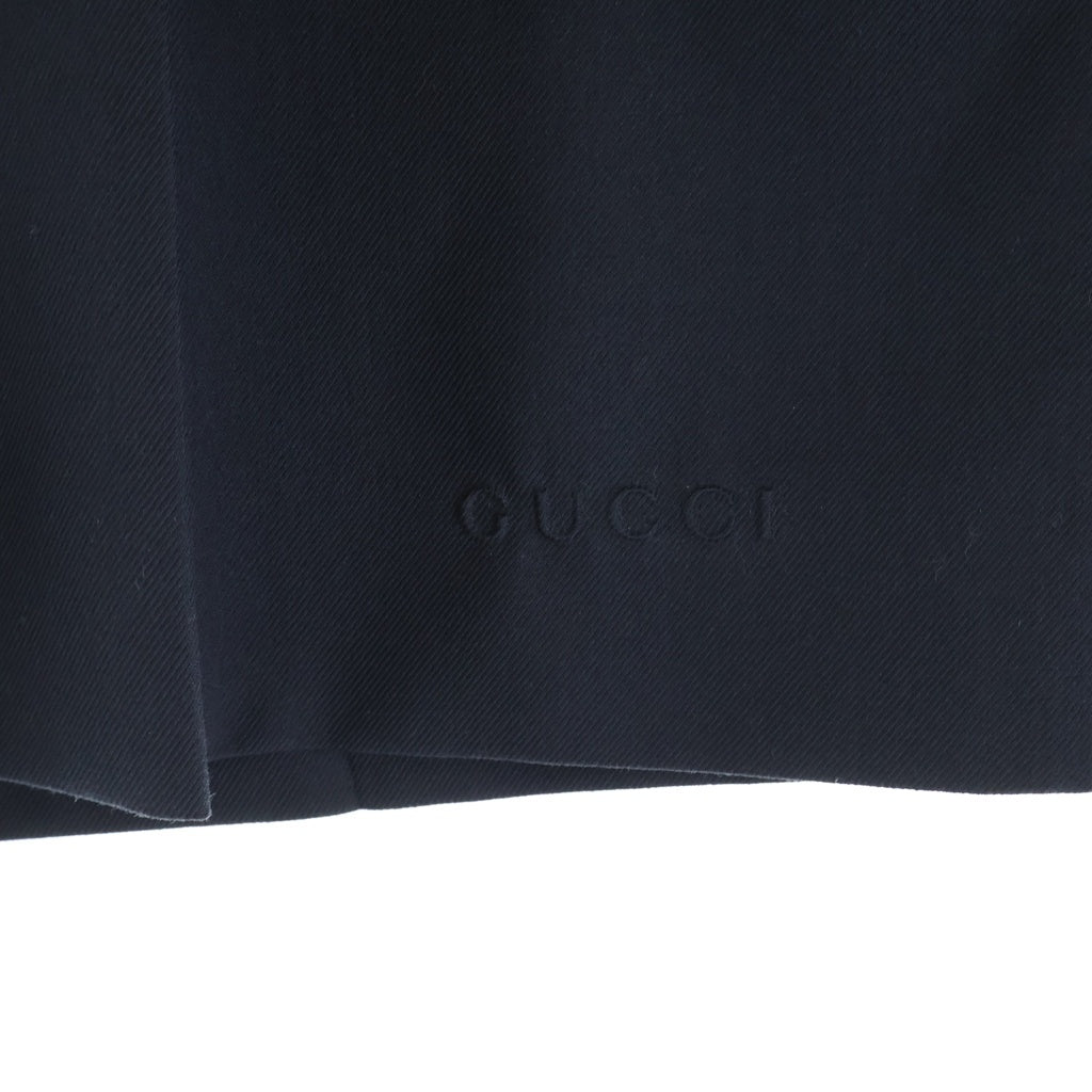 GUCCI(グッチ) NAVY BLUE Wool shorts ネイビーブルー ウール ショートパンツ 819269 Z7AL3 ネイビー