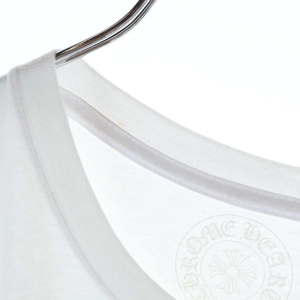 CHROME HEARTS(クロムハーツ) LAS VEGAS S/S TEE ラスベガス限定 ホースシューバックプリント半袖Tシャツ ホワイト