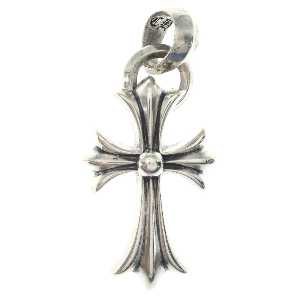 CHROME HEARTS(クロムハーツ) CH CRS SML W/BALE Wベイル スモールCHクロス ペンダントトップ シルバー BCA218