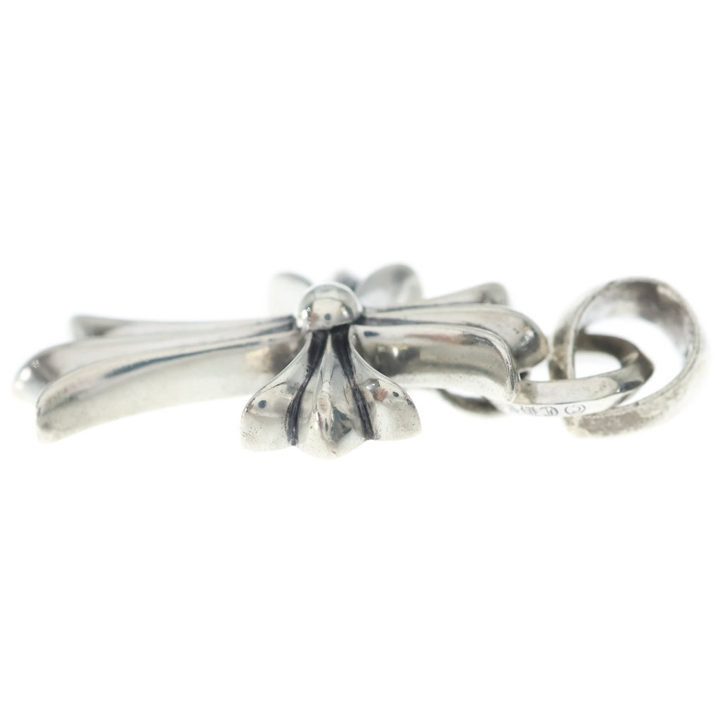 CHROME HEARTS(クロムハーツ) CH CRS SML W/BALE Wベイル スモールCHクロス ペンダントトップ シルバー BCA218