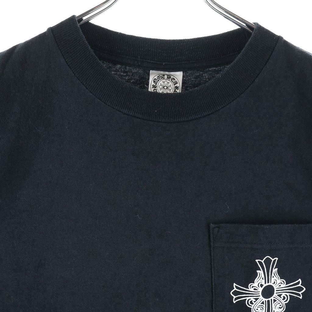 CHROME HEARTS(クロムハーツ) OLD NEW YORK SCROLL LABEL FUCK YOU S/S TEE オールド ニューヨーク スクロールラベル ファックユープリント半袖Tシャツ ブラック