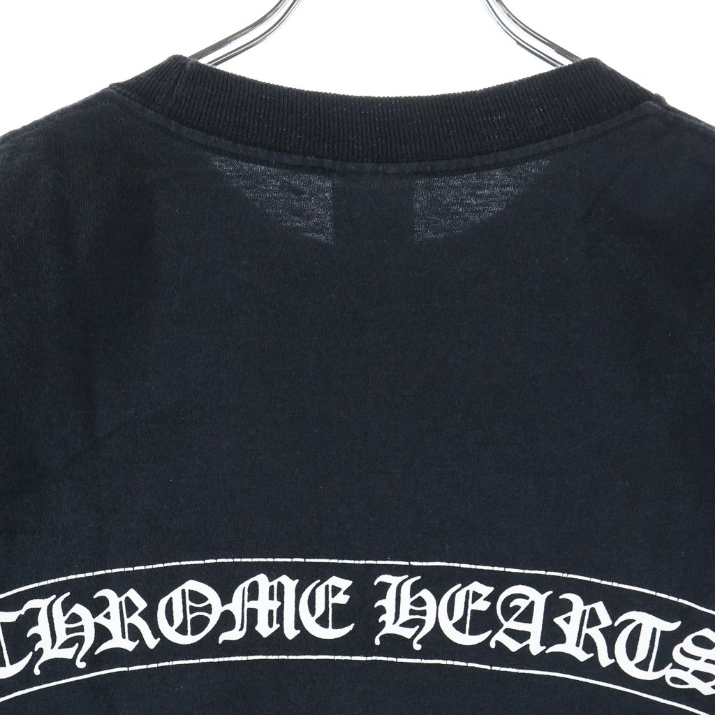 CHROME HEARTS(クロムハーツ) OLD NEW YORK SCROLL LABEL FUCK YOU S/S TEE オールド ニューヨーク スクロールラベル ファックユープリント半袖Tシャツ ブラック