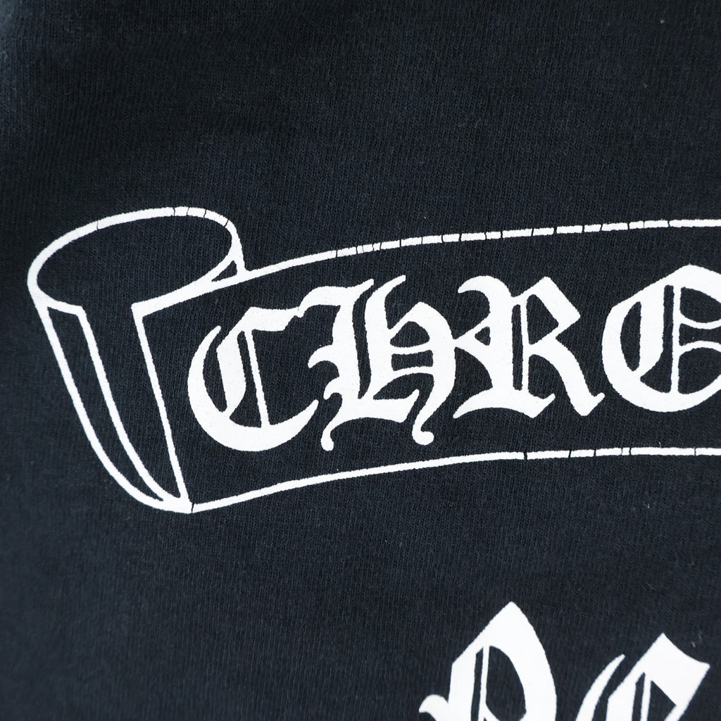 CHROME HEARTS(クロムハーツ) OLD NEW YORK SCROLL LABEL FUCK YOU S/S TEE オールド ニューヨーク スクロールラベル ファックユープリント半袖Tシャツ ブラック