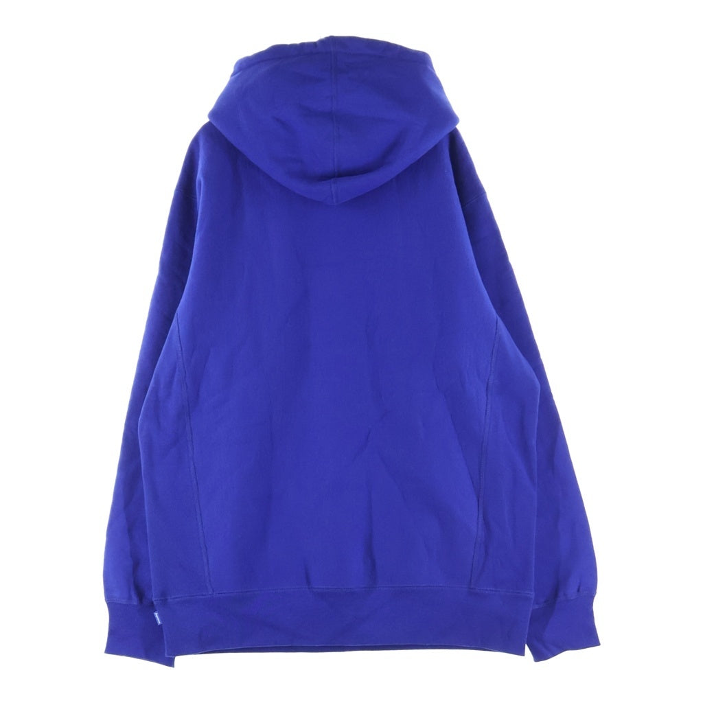SUPREME(シュプリーム) 08AW Box Logo Pullover Royal ボックスロゴプルオーバーロイヤル フーディー パーカー ブルー