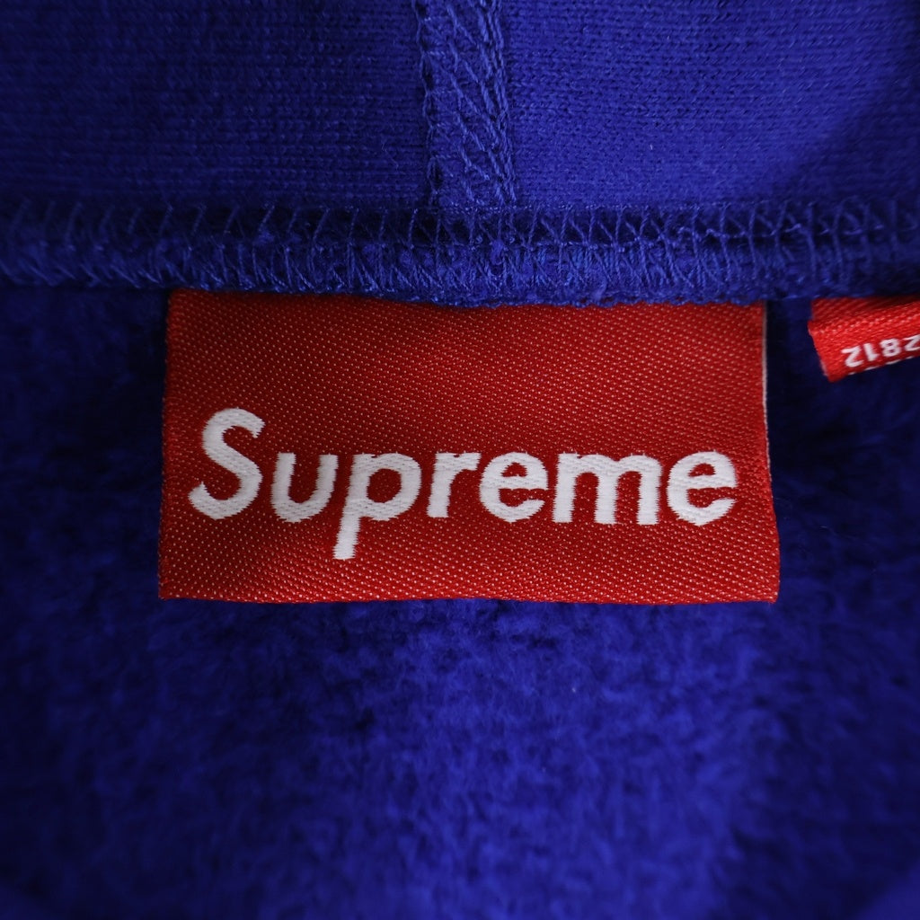 SUPREME(シュプリーム) 08AW Box Logo Pullover Royal ボックスロゴプルオーバーロイヤル フーディー パーカー ブルー