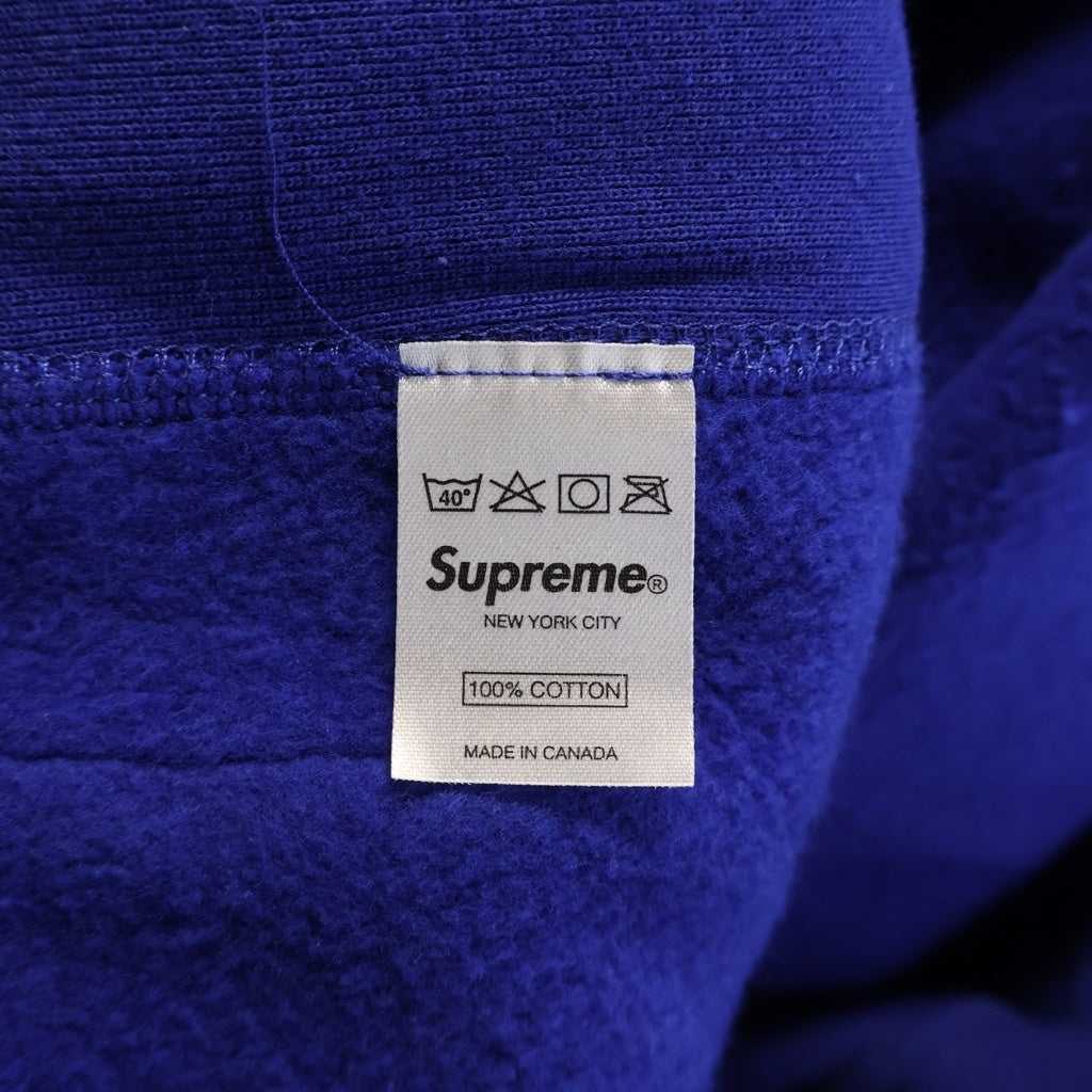 SUPREME(シュプリーム) 08AW Box Logo Pullover Royal ボックスロゴプルオーバーロイヤル フーディー パーカー ブルー