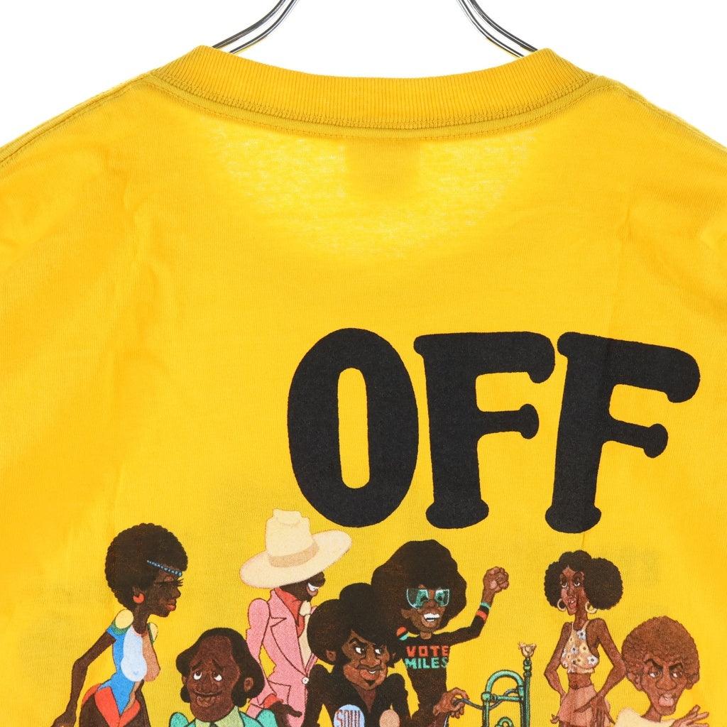 SUPREME(シュプリーム) 08AW Miles Davis on the corner S/S Tee マイルズデイヴィスオンザコーナー 半袖Tシャツカットソー イエロー