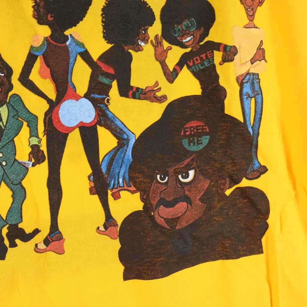 SUPREME(シュプリーム) 08AW Miles Davis on the corner S/S Tee マイルズデイヴィスオンザコーナー 半袖Tシャツカットソー イエロー