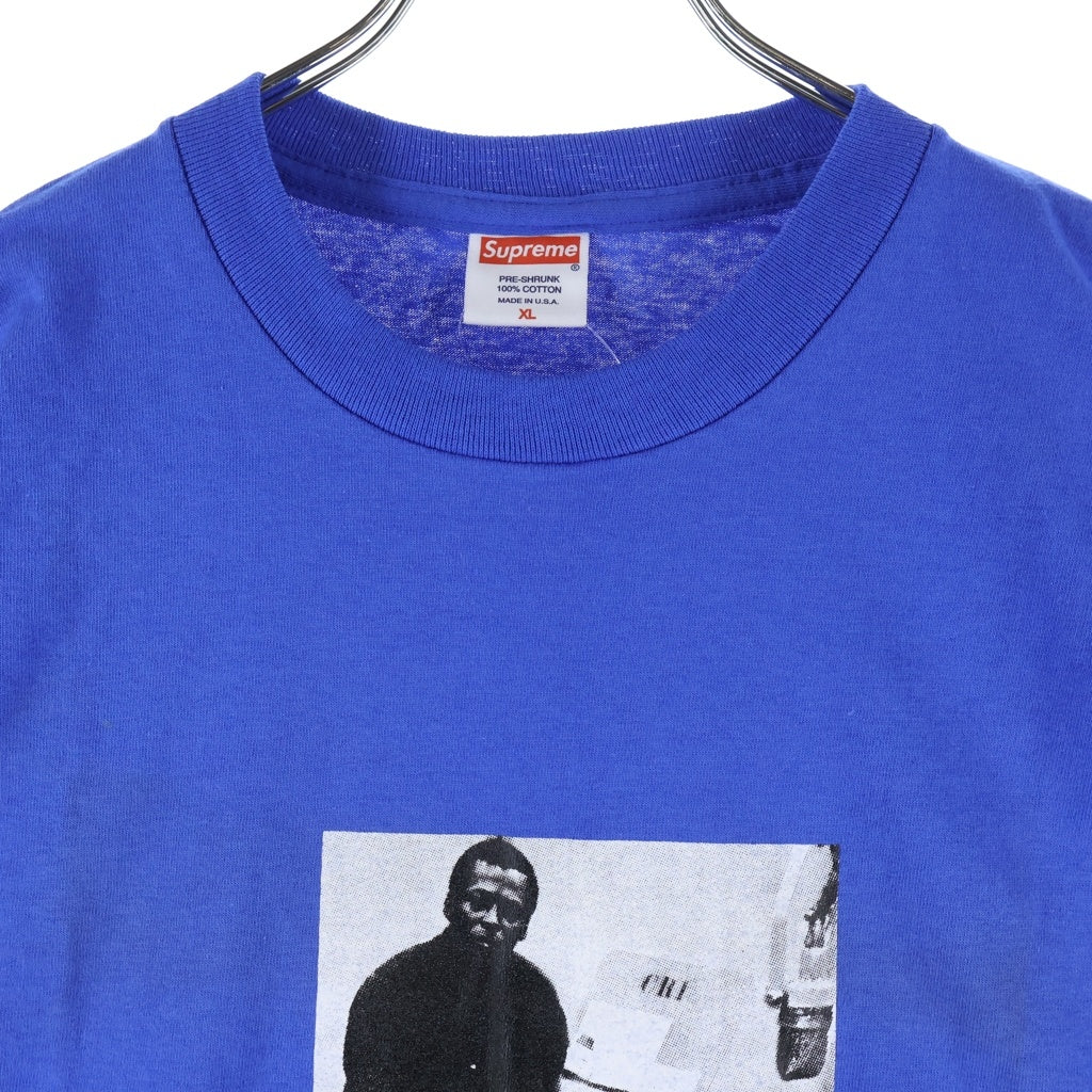 SUPREME(シュプリーム) 08AW Miles Davis Kind Of Blue マイルス デイヴィス カインド オブ プリント半袖Tシャツカットソー ブルー