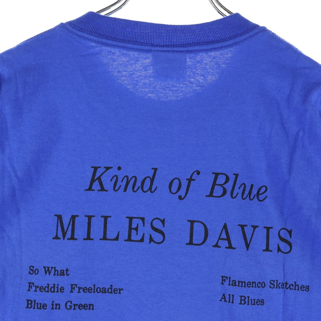 SUPREME(シュプリーム) 08AW Miles Davis Kind Of Blue マイルス デイヴィス カインド オブ プリント半袖Tシャツカットソー ブルー