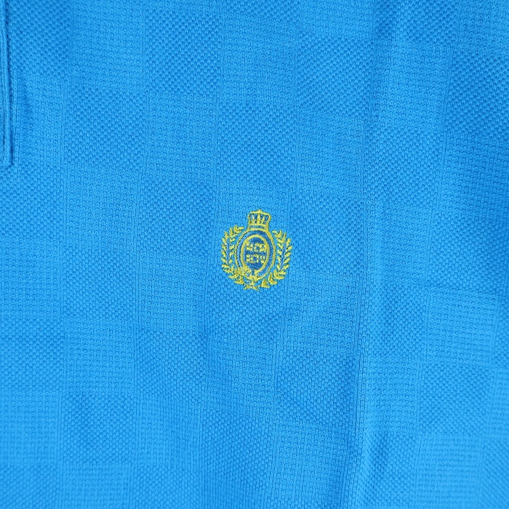 SUPREME(シュプリーム) 08AW Jacquard Check Polo ジャガードチェックポロ 半袖 ポロシャツ ブルー