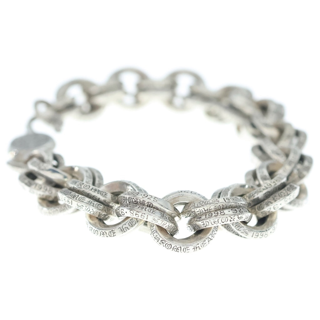 CHROME HEARTS(クロムハーツ) 2 DOUBLE B RING ダブルBリング ブレスレット シルバー BCA122