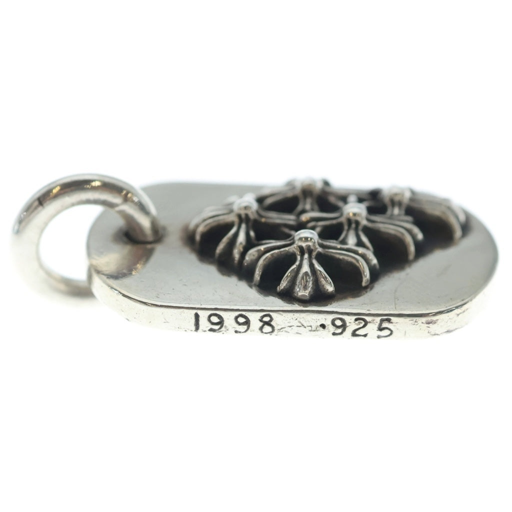 CHROME HEARTS(クロムハーツ) RAISED DOGTAG レイズドドッグタグ チャーム シルバー